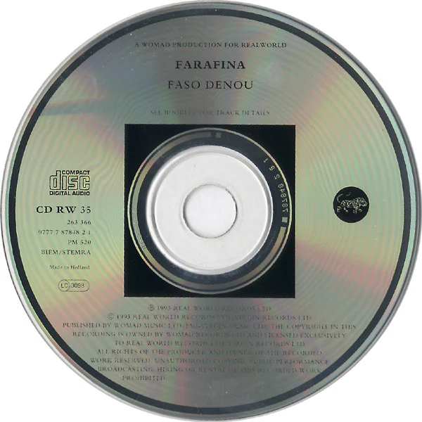Farafina - Faso Denou (CD, Album) - Image 4