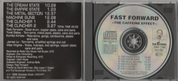 Fast Forward - The Caffeine Effect (CD, Album) - Image 4