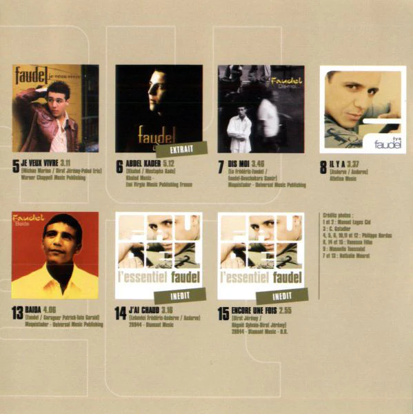 Faudel - L'Essentiel Faudel (CD, Comp, Enh) - Image 3