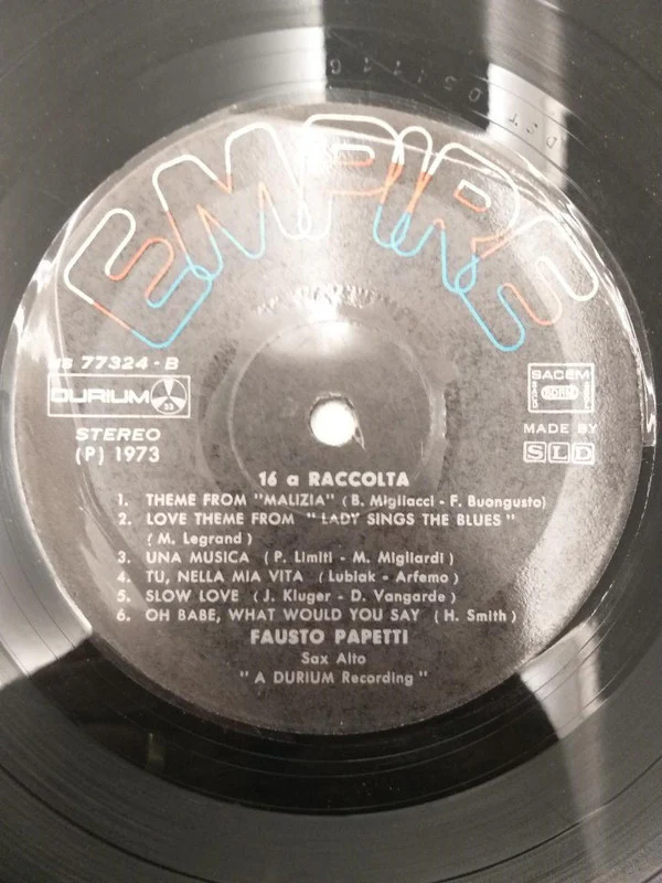 Fausto Papetti - 16a Raccolta (LP, Album) - Image 4