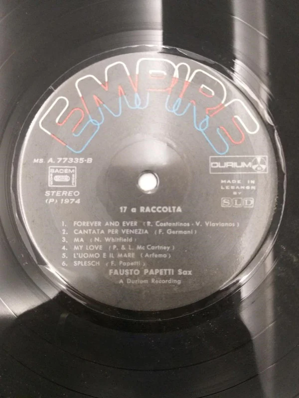 Fausto Papetti - 17a Raccolta (LP, Album) - Image 4