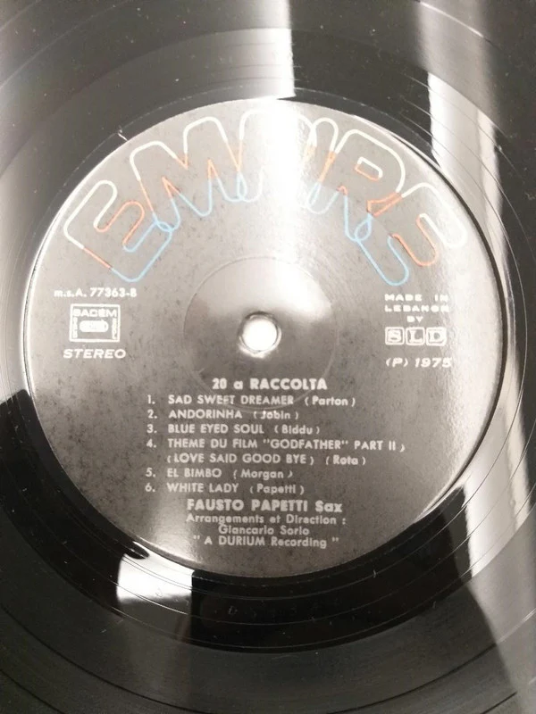 Fausto Papetti - 20ª  Raccolta (LP, Album) - Image 4