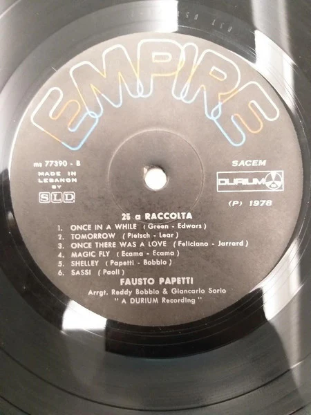 Fausto Papetti - 25ª  Raccolta (LP, Album, Gat) - Image 4