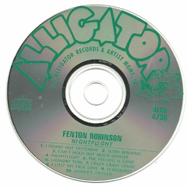 Fenton Robinson - Nightflight (CD, Album, RE) - Image 4