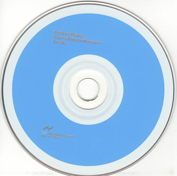 Fiction Plane - Everything Will Never Be OK (CD, Album) - Image 3