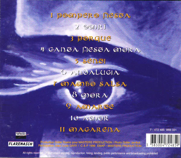 Fiesta Mora - Pompero Fiesta (CD, Album) - Image 2