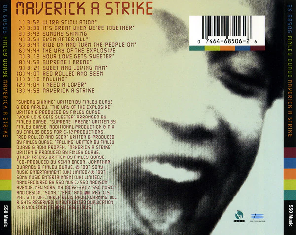 Finley Quaye - Maverick A Strike (CD) - Image 2