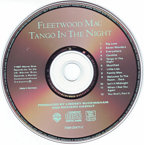 Fleetwood Mac - Tango In The Night (CD, Album, RE) - Image 3