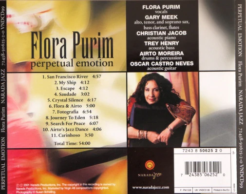Flora Purim - Perpetual Emotion (CD, Album) - Image 3