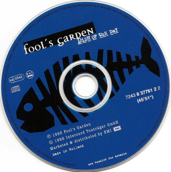 Fool's Garden - Dish Of The Day (CD, Album) - Image 3