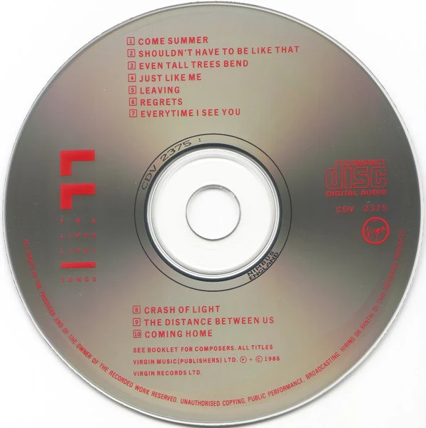 Fra Lippo Lippi - Songs (CD, Album) - Image 4