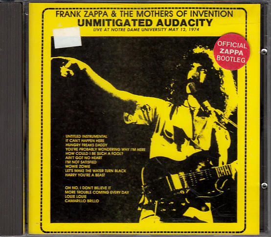 Frank Zappa & The Mothers Of Invention* - Unmitigated Audacity (CD, Comp, RE, RP) - Image 2
