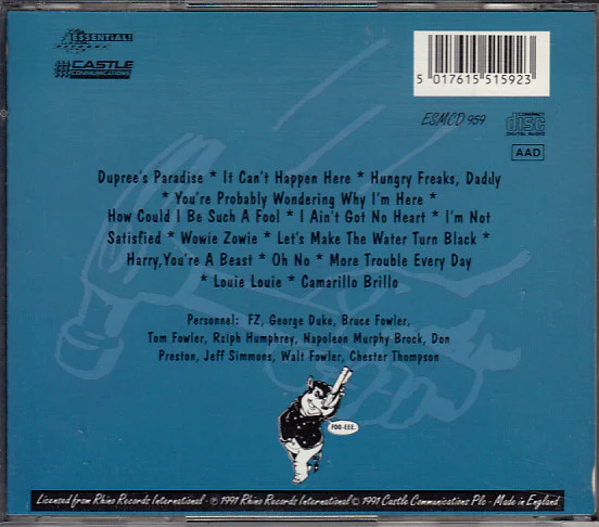 Frank Zappa & The Mothers Of Invention* - Unmitigated Audacity (CD, Comp, RE, RP) - Image 3
