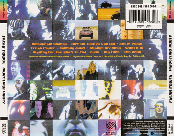 Freak Power - Drive-Thru Booty (CD, Album) - Image 2