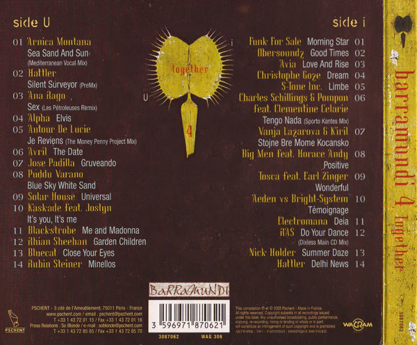 Frédéric Lequin - Barramundi 4 - Together (2xCD, Mixed) - Image 2