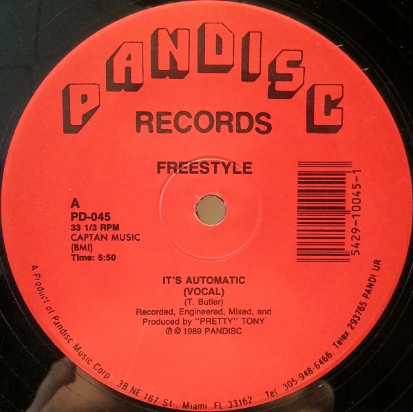 Freestyle - It's Automatic (12", RE) - Image 2