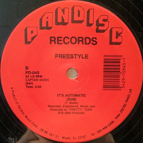 Freestyle - It's Automatic (12", RE) - Image 3