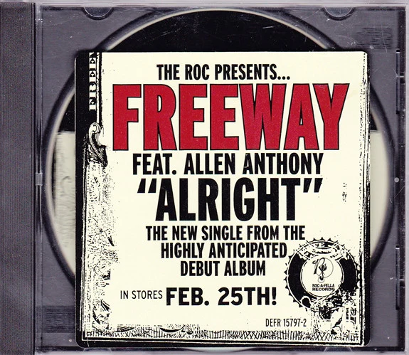 Freeway Feat. Allen Anthony - Alright (CD, Single, Promo)