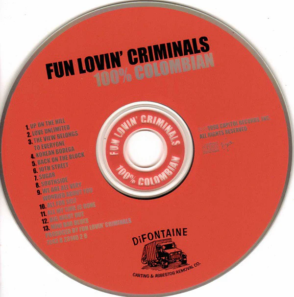 Fun Lovin' Criminals - 100% Colombian (CD, Album) - Image 3
