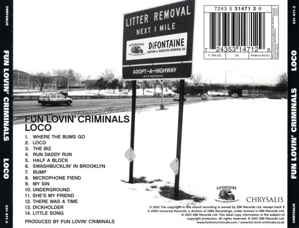 Fun Lovin' Criminals - Loco (CD, Album) - Image 2