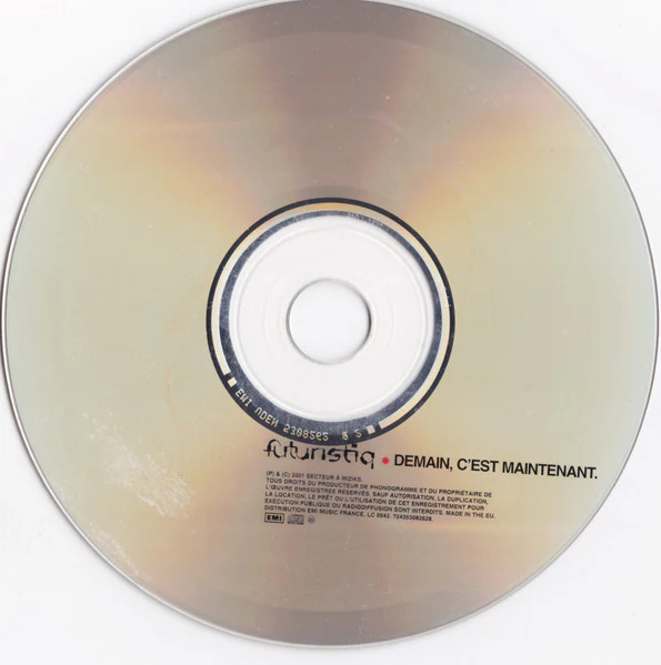 Futuristiq - Demain C'est Maintenant (CD, Album) - Image 3
