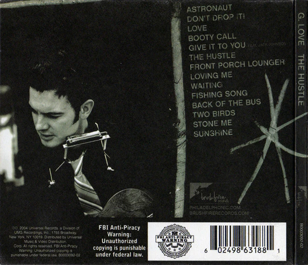 G. Love - The Hustle (CD, Album, Dig) - Image 2