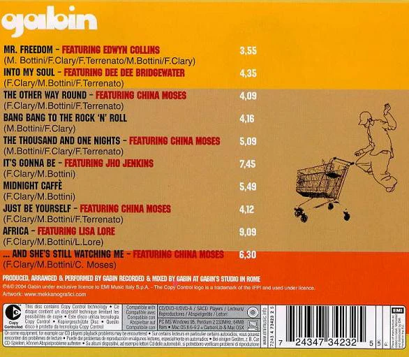 Gabin - Mr. Freedom (CD, Album, Copy Prot.) - Image 2