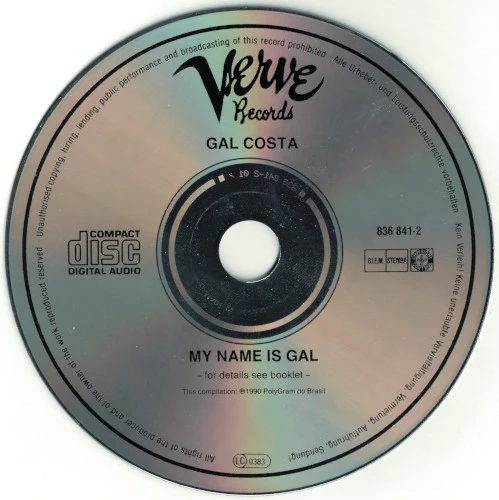 Gal Costa - Meu Nome É Gal (My Name Is Gal) - The Best Of Gal Costa (CD, Comp) - Image 2