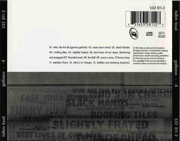 Galliano - :4 (CD, Album) - Image 2