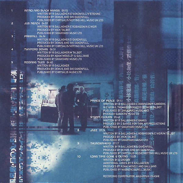 Galliano - Live At The Liquid Room (Tokyo) (CD, Album) - Image 2