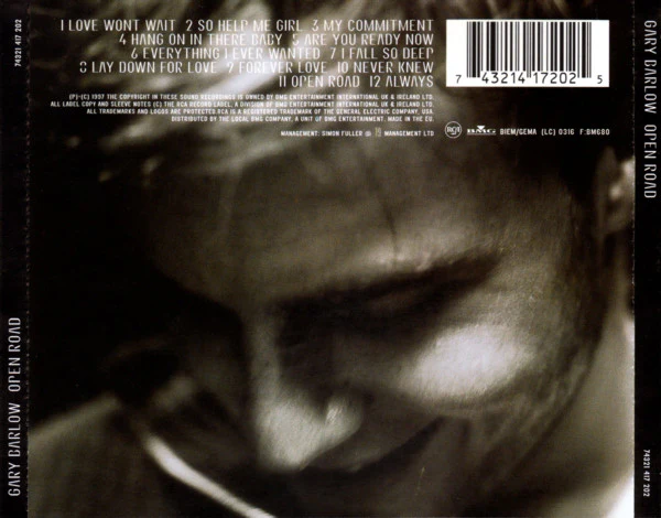 Gary Barlow - Open Road (CD, Album) - Image 2