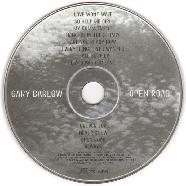 Gary Barlow - Open Road (CD, Album) - Image 3