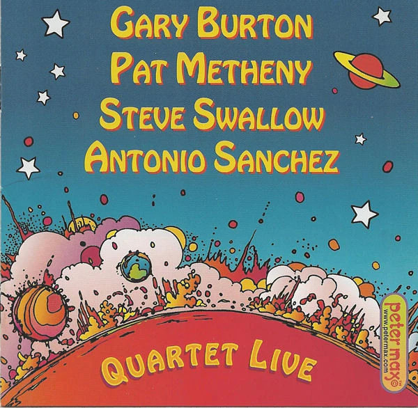 Gary Burton, Pat Metheny, Steve Swallow, Antonio Sanchez - Quartet Live (CD, Album)