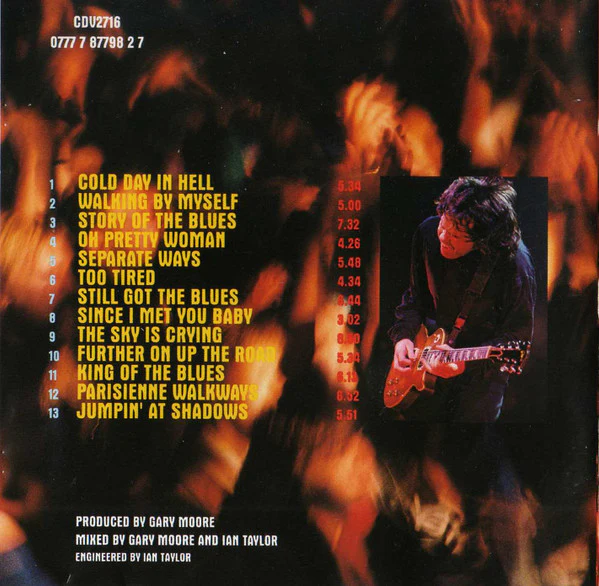Gary Moore - Blues Alive (CD, Album) - Image 5