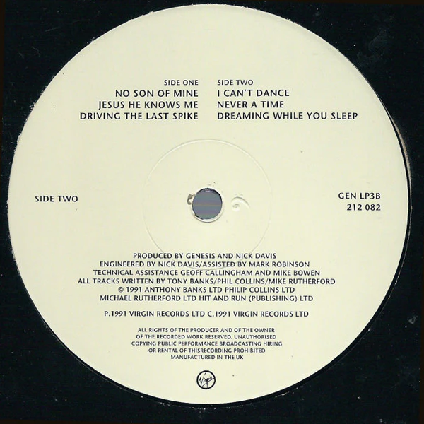 Genesis - We Can't Dance (2xLP, Album) - Image 4