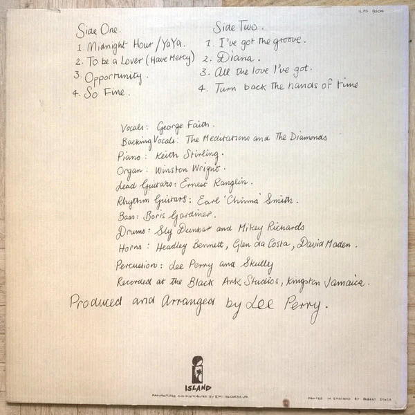 George Faith - To Be A Lover (LP, Album) - Image 2