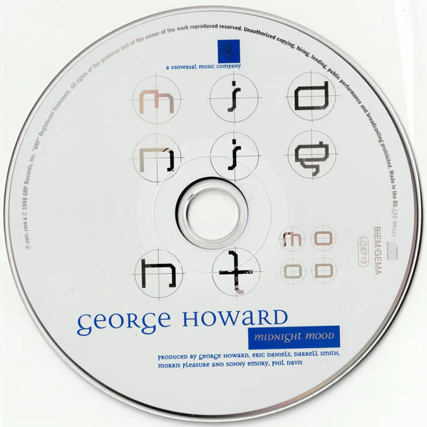 George Howard - Midnight Mood (CD, Album) - Image 3
