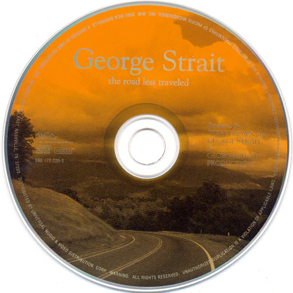 George Strait - The Road Less Traveled (HDCD, Album) - Image 3