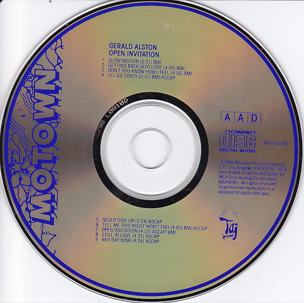 Gerald Alston - Open Invitation (CD, Album) - Image 3