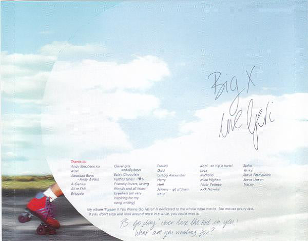 Geri Halliwell - Scream If You Wanna Go Faster (CD, Album) - Image 3