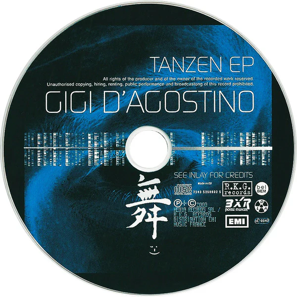 Gigi D'Agostino - Tanzen EP (CD, EP) - Image 3