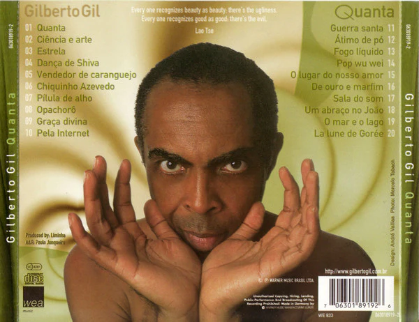 Gilberto Gil - Quanta (CD, Album) - Image 2