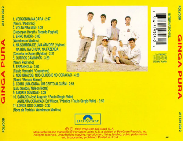Ginga Pura - Ginga Pura (CD, Album) - Image 2