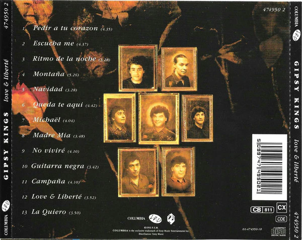 Gipsy Kings - Love & Liberté (CD, Album) - Image 2