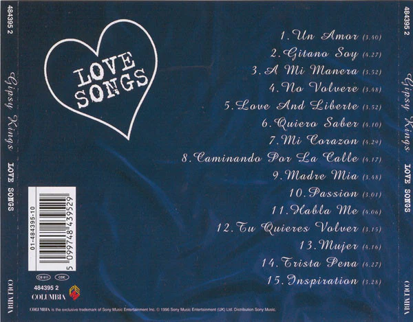 Gipsy Kings - Love Songs (CD, Comp) - Image 2