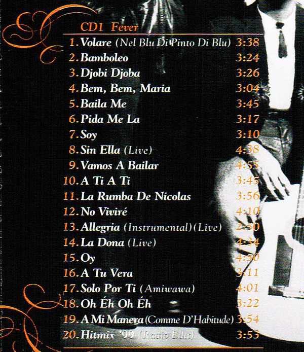 Gipsy Kings - ¡Volare! (The Very Best Of The Gipsy Kings) (2xCD, Comp) - Image 3