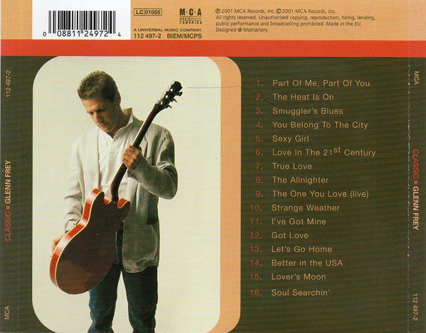 Glenn Frey - Classic Glenn Frey (CD, Comp, RE, RM) - Image 2
