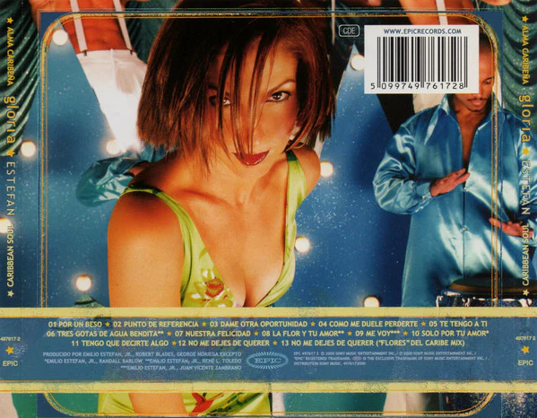 Gloria Estefan - Alma Caribeña = Caribbean Soul (CD, Album, Tex) - Image 2