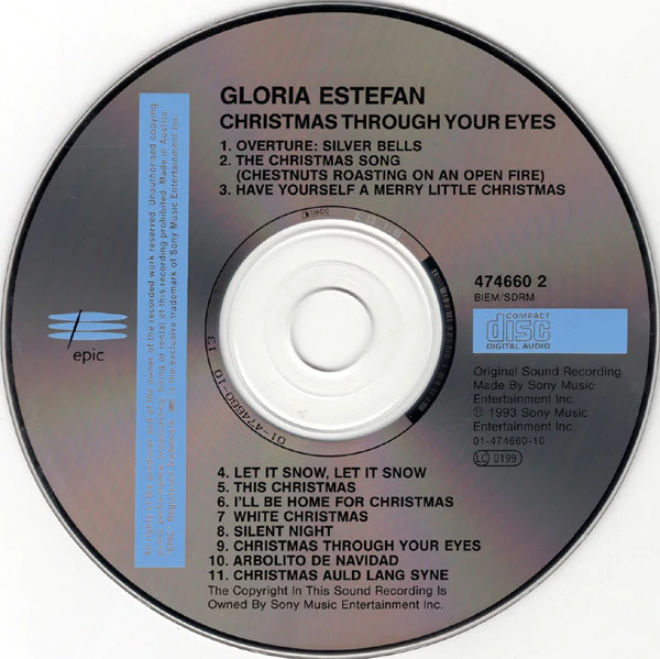 Gloria Estefan - Christmas Through Your Eyes (CD, Album) - Image 3