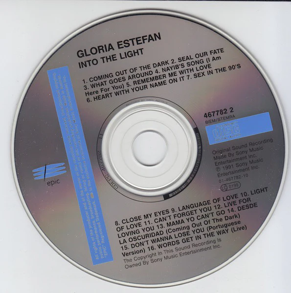 Gloria Estefan - Into The Light (CD, Album) - Image 3